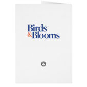 Live. Love. Bird. Cards (Back)