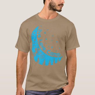 Live Love Camp Tent on the Moon Camping outdoor T-Shirt