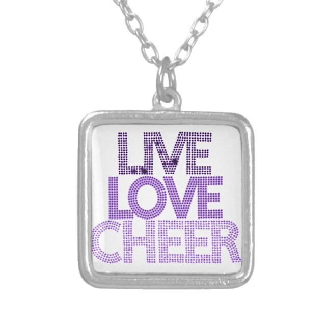 Live Love Cheer - Necklace (Front)