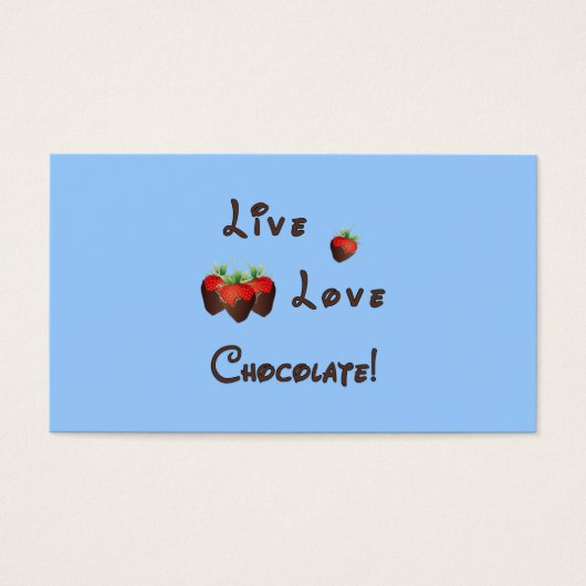 Live Love Chocolate (Front)