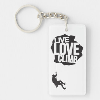 Live Love Climb | Climbing Keychain
