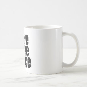 Live, Love, Dance Ballerina Coffee Mug