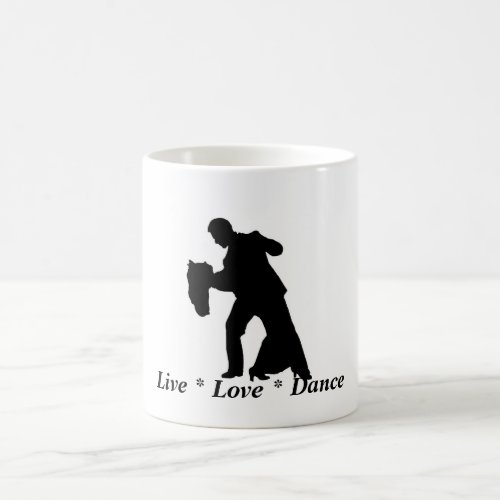 Live Love Dance _ Ballroom Couple Mug