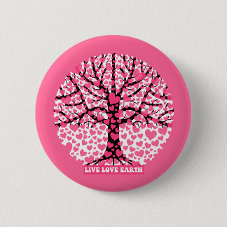 live love earth button