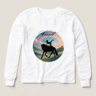 Live Love Equestrian Vaulter T-Shirt Tri-Blend Shirts