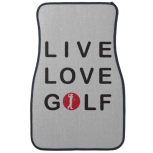 Live love golf car mats. floor mat