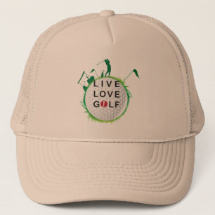 Live, love golf Hat