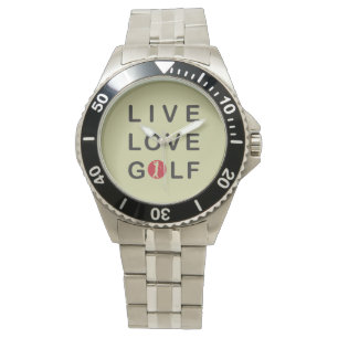 live love golf watch. watch