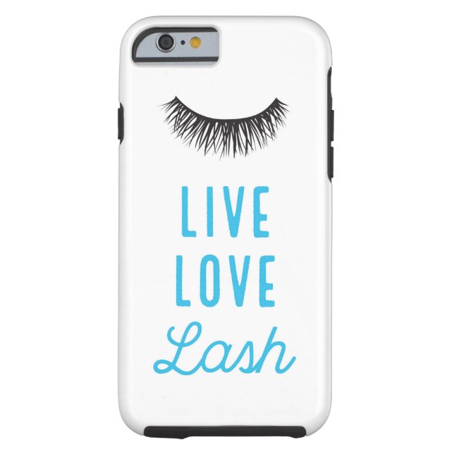 Live Love Lash Case-Mate iPhone Case (Back)