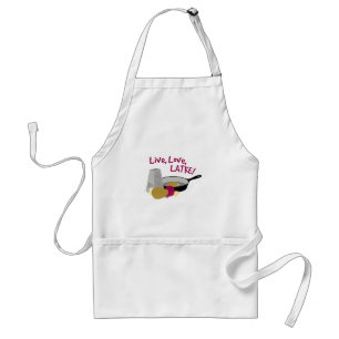 Live, Love, LATKE! Adult Apron