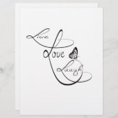 Live love Laugh (Front/Back)