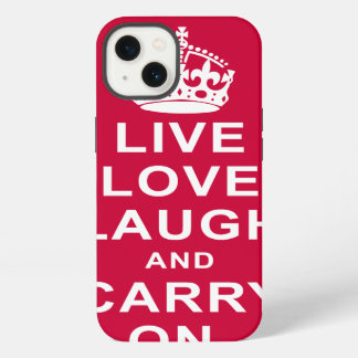Live Love Laugh and Carry On iPhone 13 Case