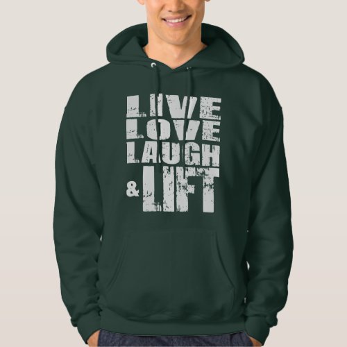 Live Love Laugh and Lift _ Bodybuilding Shirt