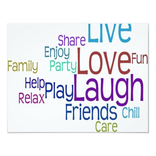 Live Love Laugh Card