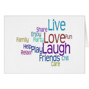 Live Love Laugh Cards