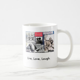 Live, Love, Laugh. Coffee Mug