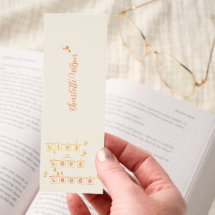 Live Love Laugh Cute Notedry Bookmarks