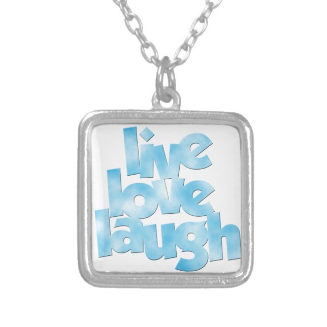 Live Love Laugh - Necklace (Front)