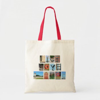 Live Love Laugh Spelled Out With Picture Letters Tote Bag by paul68 at Zazzle