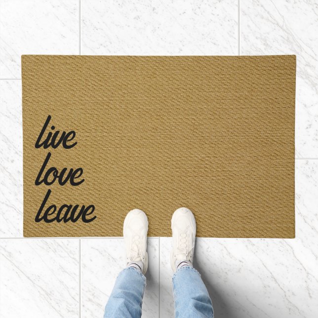 Live Love Leave - Introvert Doormat (Indoor)