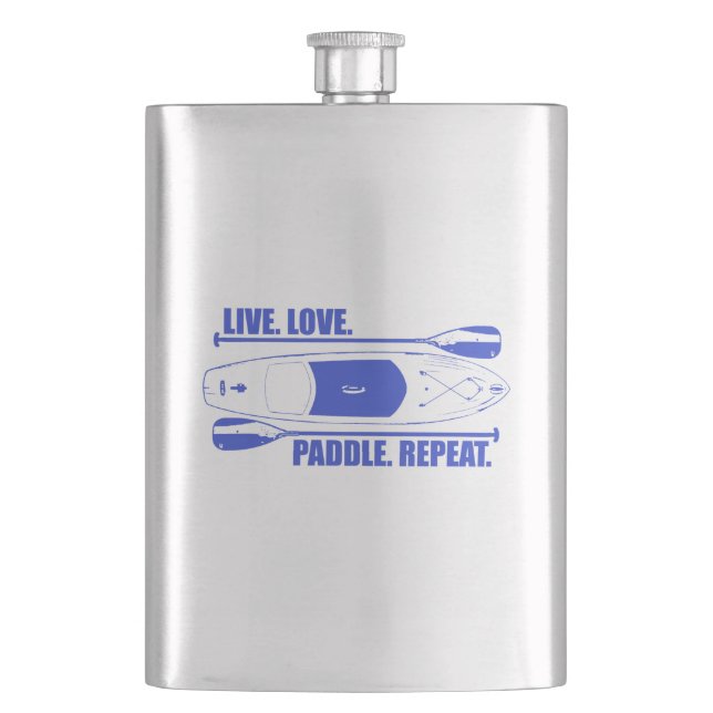 Live Love Paddle Repeat Flask (Front)