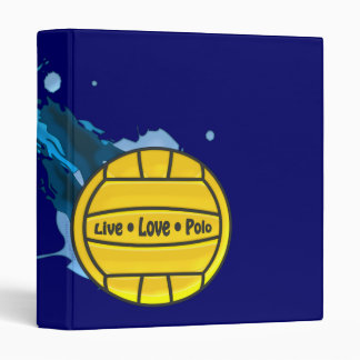 Live Love Polo - Water Polo Binder