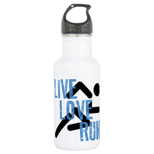 Live Love Run Water Bottle