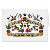 Live Love Snowboarding (Front Horizontal)