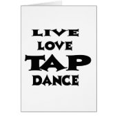 Live Love Tap dance (Front)