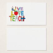 Live Love Teach (Front & Back)
