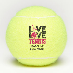 Live LOVE Tennis Balls