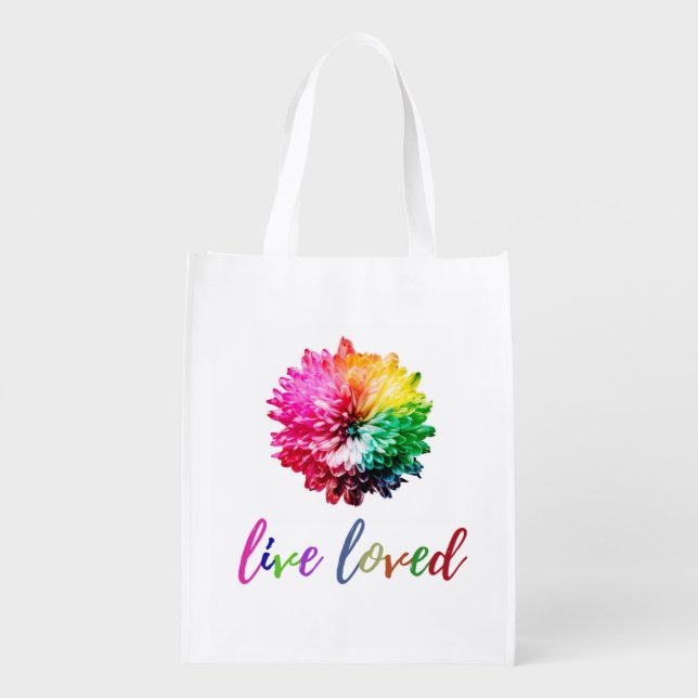 Live Loved Tote Bag (Back)