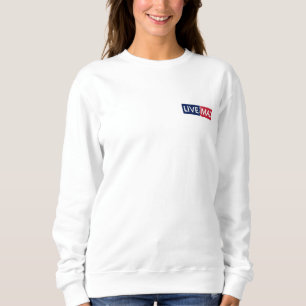 LIVE MAD – Bold Minimal Modern Typography Style B Sweatshirt