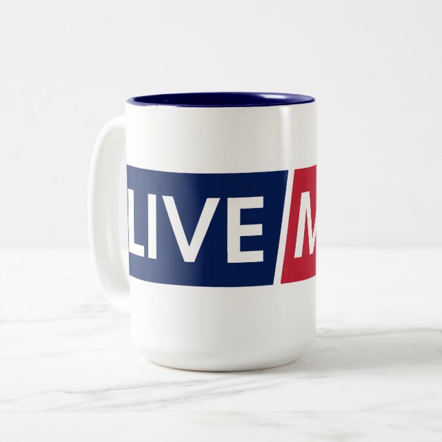 LIVE MAD Bold Motivation Mug (Front Left)