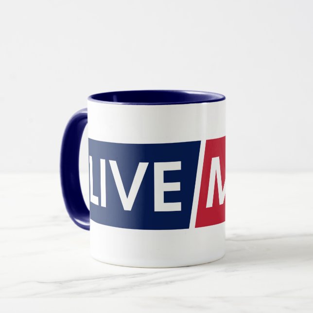 LIVE MAD Bold Motivation Mug (Front Left)