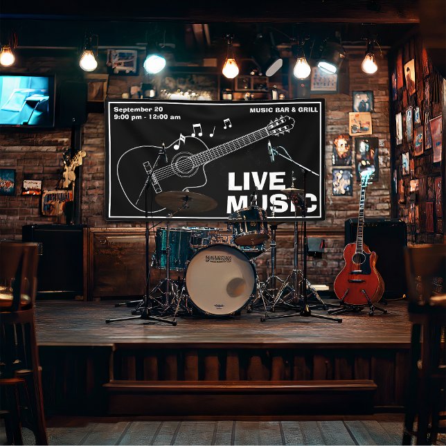 Live Music Bar & Grill Banner (Creator Uploaded)