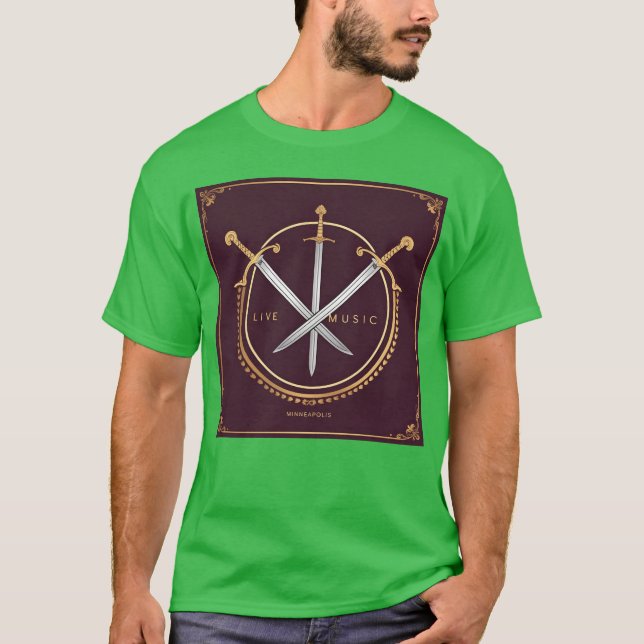 Live Music Event friends T-Shirt (Front)