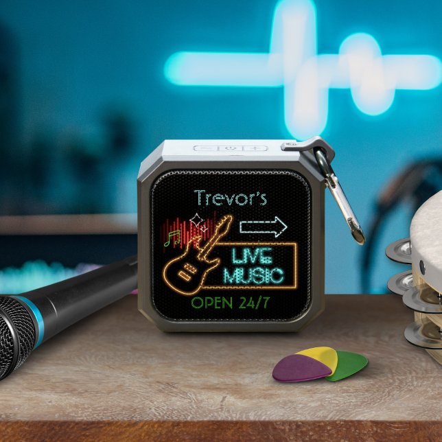 Live Music Neon Bluetooth Speaker (Creator Uploaded)