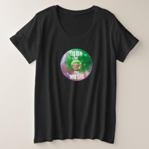 Live Music Plus Size T-Shirt