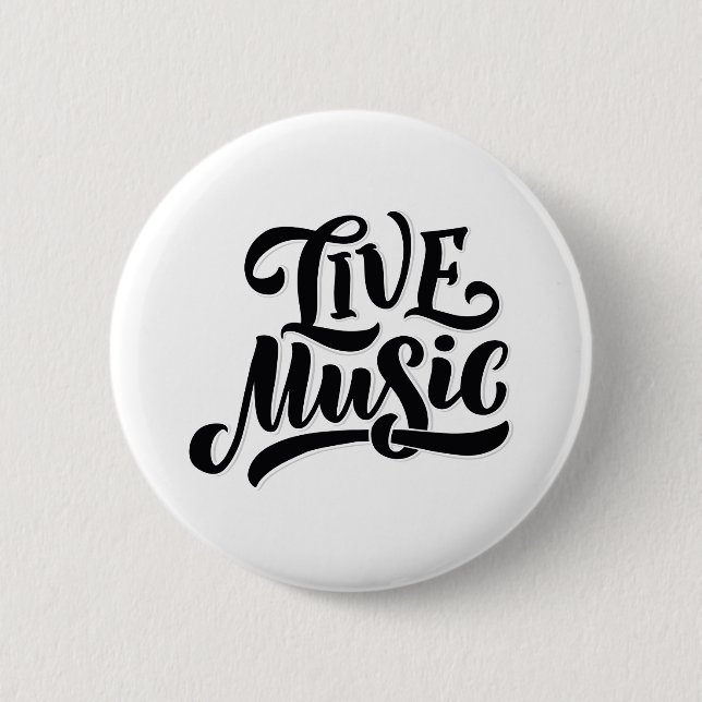 Live Music Quote Button (Front)