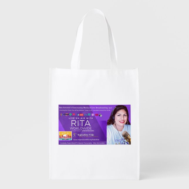 Live On Air With Rita Bag (Front)