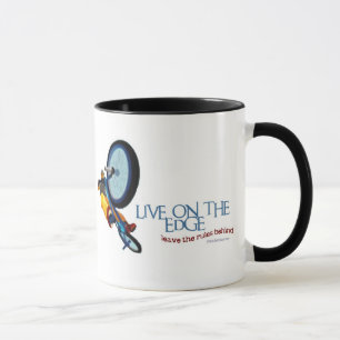 LIVE ON THE EDGE-LEAVE THE RULES BEHIND MUG