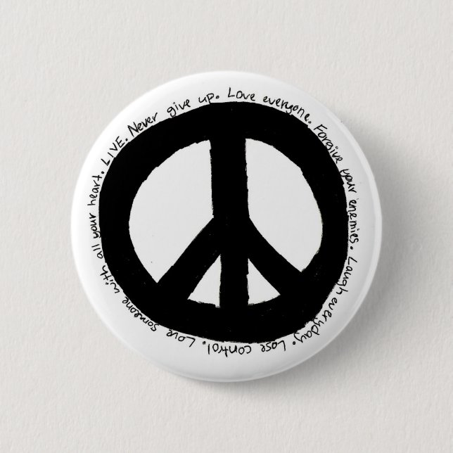 Live Pinback Button (Front)