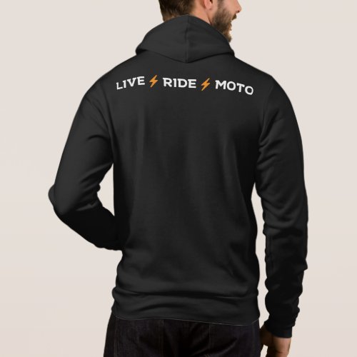 Live Ride Moto Hoodie