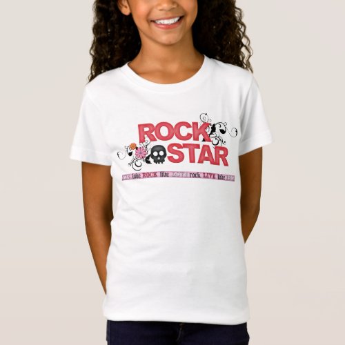 Live Rock Star Baby Doll Blouse T_Shirt