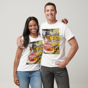 LIVE, ROCK & YELL! "Japanese Design" - T-shirt