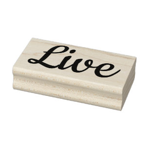 Live Rubber Stamp