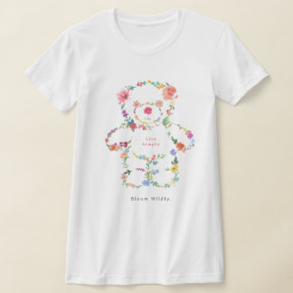 Live Simply, Bloom Wildly, Melt Me – A Gentle Remi T-Shirt