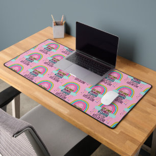 Live Simply Dream Big Be Grateful Give Love  Desk Mat