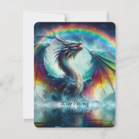 Live strong and beautiful Dragon Rainbow 
